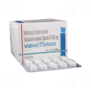 Vidmet Sr 500 Tablet 10