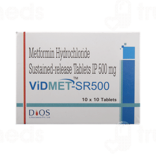 Vidmet Sr 500 Tablet 10
