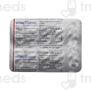 Vidmet Sr 500 Tablet 10