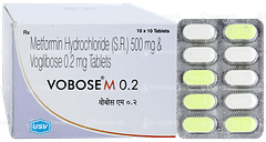 Vobose M 0.2 Tablet 10