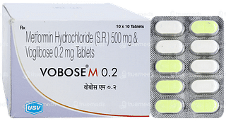 Vobose M 0.2 Tablet 10