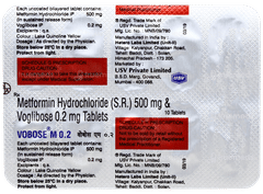 Vobose M 0.2 Tablet 10