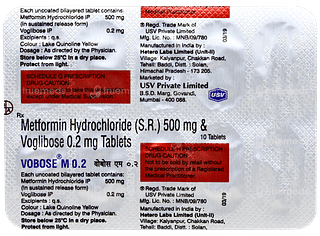 Vobose M 0.2 Tablet 10