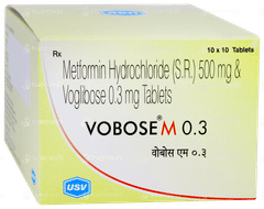 Vobose M 0.3 Tablet 10