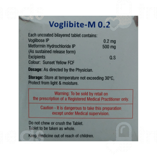 Voglibite M 0.2 Tablet 10