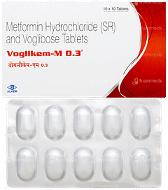 Voglikem M 0.3 Tablet 10