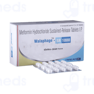 Walaphage Sr 1000 Tablet 15