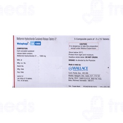 Walaphage Sr 1000 Tablet 15 Walaphage Sr 1000 Tablet 15