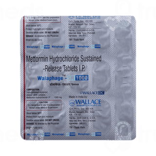Walaphage Sr 1000 Tablet 15