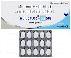 Walaphage Sr 500 Tablet 15