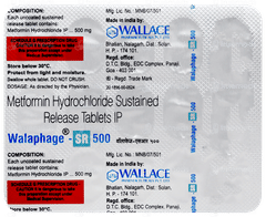 Walaphage Sr 500 Tablet 15
