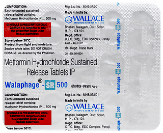 Walaphage Sr 500 Tablet 15