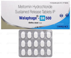 Walaphage Sr 500 Tablet 15