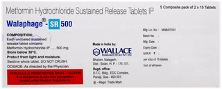 Walaphage Sr 500 Tablet 15