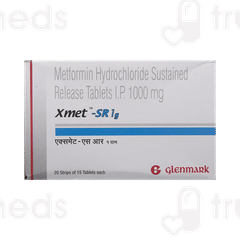 Xmet Sr 1g Tablet 15 Xmet Sr 1g Tablet 15