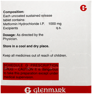 Xmet Sr 1G Tablet 15