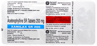 Xanilax Sr 200 Tablet 10