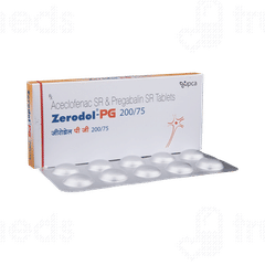 Zerodol Pg 200/75 Tablet 10