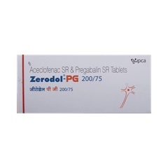 Zerodol Pg 200/75 Tablet 10