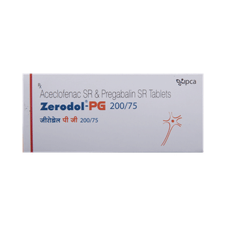 Zerodol Pg 200/75 Tablet 10