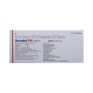 Zerodol Pg 200/75 Tablet 10