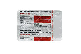 Zoform 1000 MG Tablet Sr 10