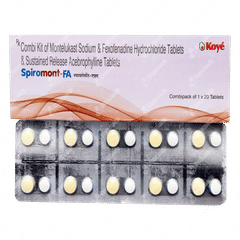 Spiromont Fa Combipack Tablet 20
