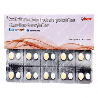 Spiromont Fa Combipack Tablet 20