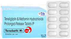 Tenebetic M 1000 Tablet 10