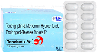 Tenebetic M 1000 Tablet 10