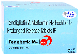 Tenebetic M 1000 Tablet 10