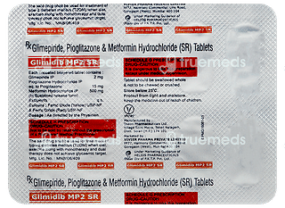 Glimidib Mp 2/500/15 MG Tablet Sr 10