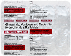 Glimidib Mv1 Sr Tablet 10 Glimidib Mv1 Sr Tablet 10