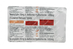 Tenelidib M 1000 Sr Tablet 10 Tenelidib M 1000 Sr Tablet 10