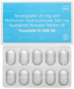 Tenelidib M 500 Sr Tablet 10 Tenelidib M 500 Sr Tablet 10