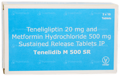 Tenelidib M 500 Sr Tablet 10 Tenelidib M 500 Sr Tablet 10