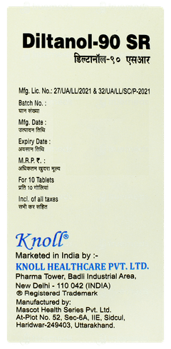 Diltanol 90 Sr Tablet 10