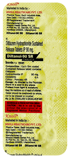 Diltanol 90 Sr Tablet 10