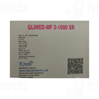 Glimed Mf 2/1000 Sr Tablet 10