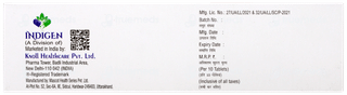 Indinol 1.5 Sr Tablet 10