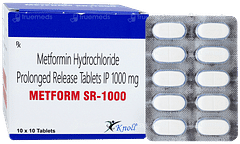 Metform Sr 1000 Tablet 10
