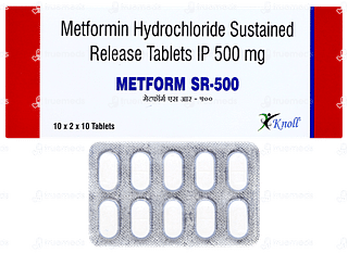 Metform Sr 500 Tablet 10