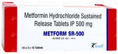 Metform Sr 500 Tablet 10 Metform Sr 500 Tablet 10