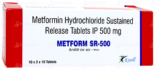 Metform Sr 500 Tablet 10