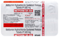 Metform Sr 500 Tablet 10 Metform Sr 500 Tablet 10