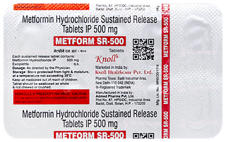 Metform Sr 500 Tablet 10