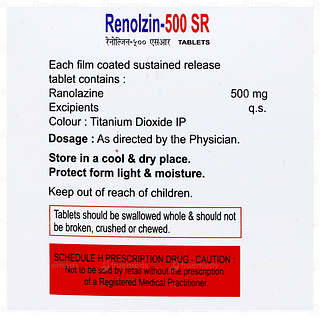 Renolzin 500 Sr Tablet 10