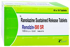 Renolzin 500 Sr Tablet 10 Renolzin 500 Sr Tablet 10