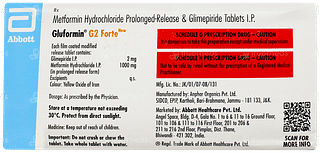 Gluformin G2 Forte New Tablet 15