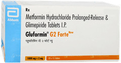 Gluformin G2 Forte New Tablet 15 Gluformin G2 Forte New Tablet 15